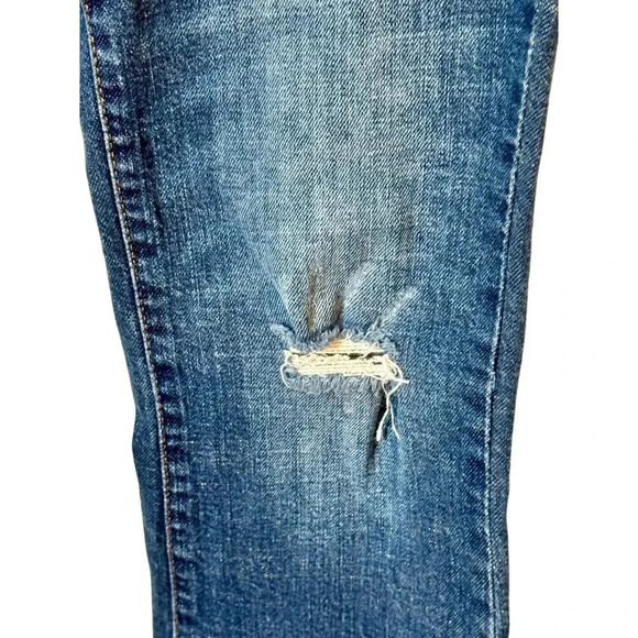 Rock & Republic Kassandra Distressed Studded Boot Cut Denim Jeans Women's SZ 6 - Picture 7 of 15